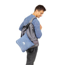BlueHills Premium Soft Long Travel Blanket Pillow Airplane - Grayish Blue