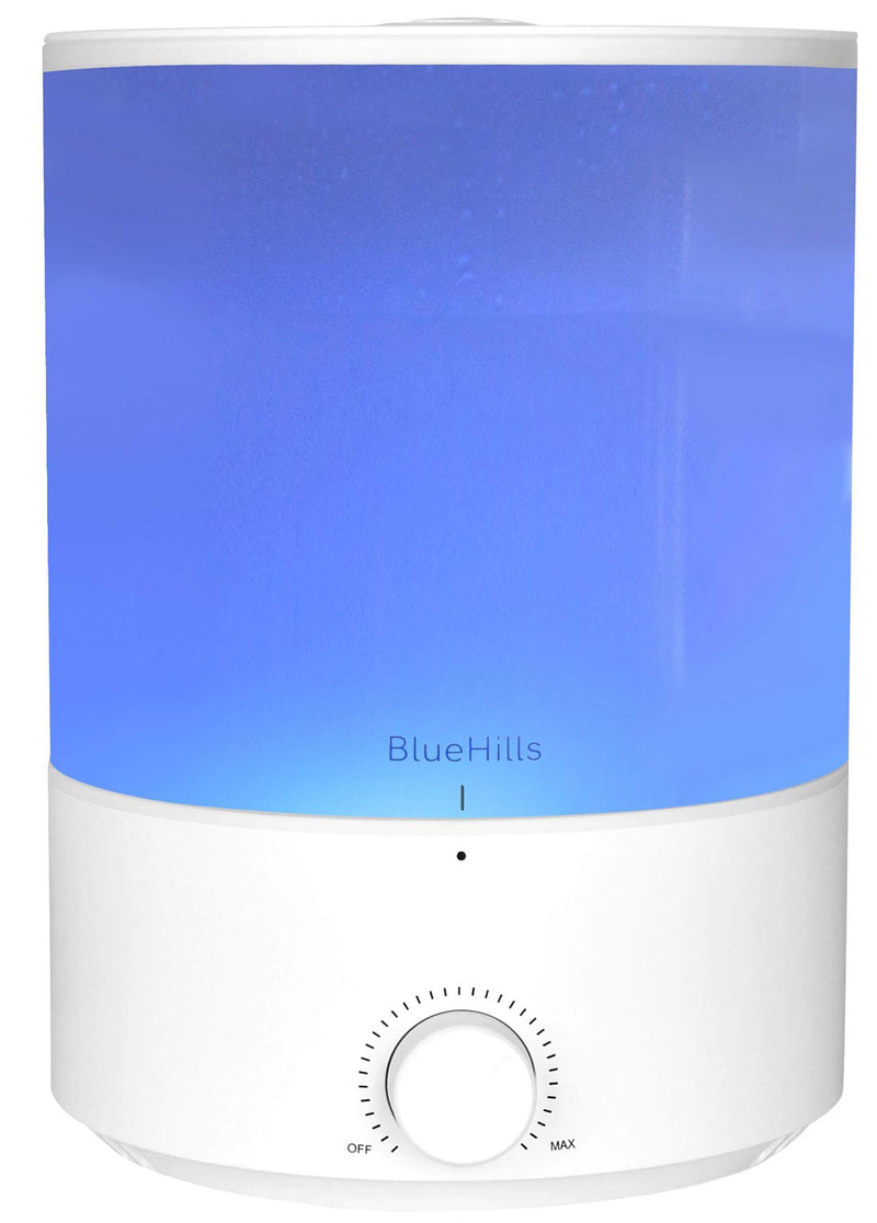 BlueHills 4000 ML Premium XL Essential Oil Diffuser Humidifier Extra Large Capacity - White -E401