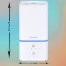 BlueHills 1000ml Essential Oil Diffuser Modern Design - White (H101)