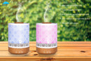 BlueHills 2500 ML XL Essential Oil Diffuser Humidifier Extra Large Capacity Decorative Cover - Wood Grain -F006