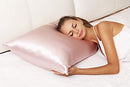 22 Momme Pure Natural Mulberry Silk Pillowcase Queen Dusty Rose