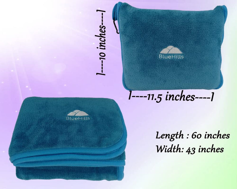 travel pillow and blanket set