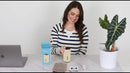 BlueHills Waterless Cordless Car Essential Oil Diffuser -Beige J05
