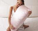 22 Momme Pure Natural Mulberry Silk Pillowcase Queen Dusty Rose