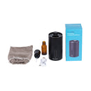 BlueHills Waterless Cordless Car Essential Oil Diffuser -Black J03