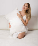 BlueHills Luxury Pure Mulberry Natural Soft Silk Pillowcase Ivory White Standard