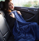light travel blanket airplane