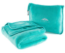 green travel blanket