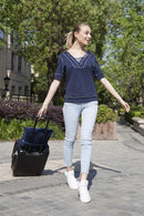 thin travel blanket