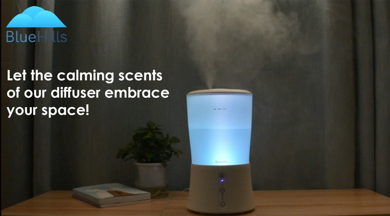 Add a touch of relaxation to your space with our essential oil diffuser! 😊