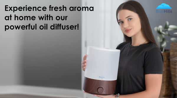 Experience the ultimate relaxation and sleep comfort with our diffuser humidifier combo!