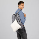 BlueHills Premium Soft Travel Blanket Pillow Airplane - Ivory White