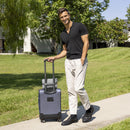 BlueHills Travel Blanket Pillow Compact Lightweight Soft Airplane - Gray