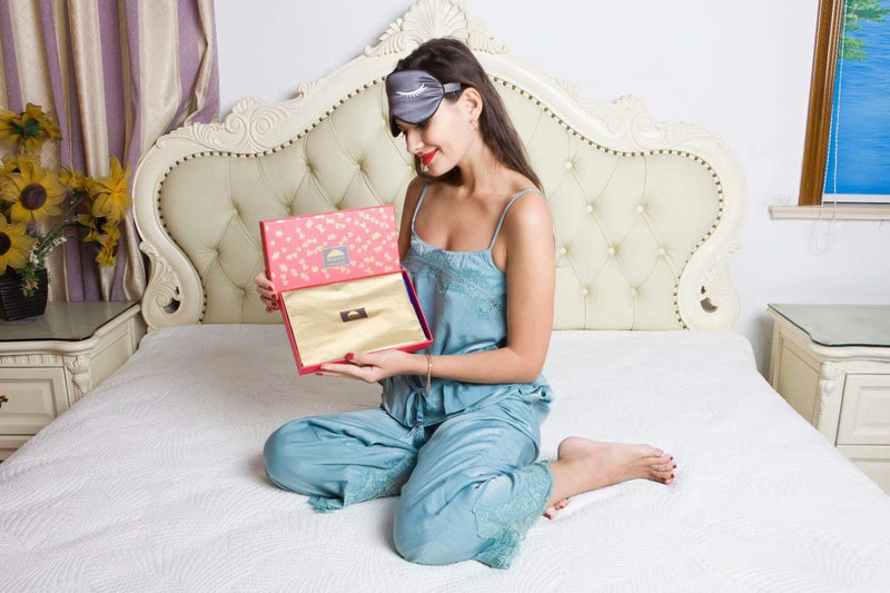 BlueHills 22 Momme 100% Pure Mulberry Natural Soft Both Sides Silk Pillowcase...