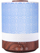 BlueHills 2500 ML XL Essential Oil Diffuser Humidifier Extra Large Capacity Decorative Cover - Dark Wood Grain -F004