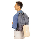 BlueHills Travel Blanket Rolled Premium Soft Plush Airplane - Beige