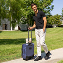 BlueHills Travel Blanket Pillow Compact Lightweight Soft Airplane - Beige