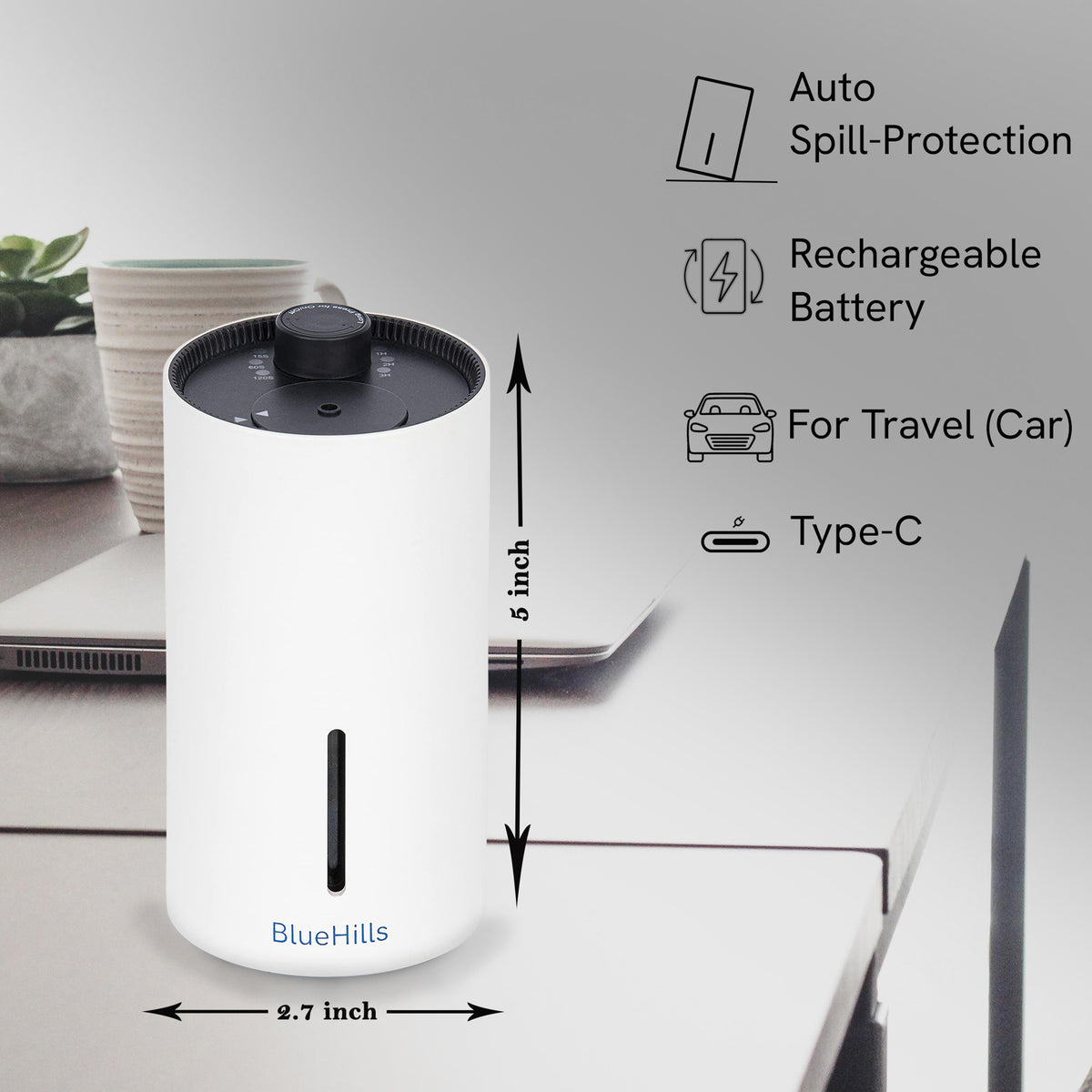 Waterless Diffusers Essential Oils For Home, Essential Oil Nebulizer - View #4