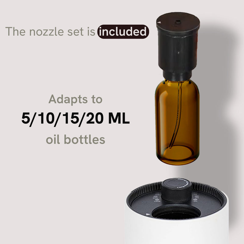 waterless nebulizing essential oil diffuser
