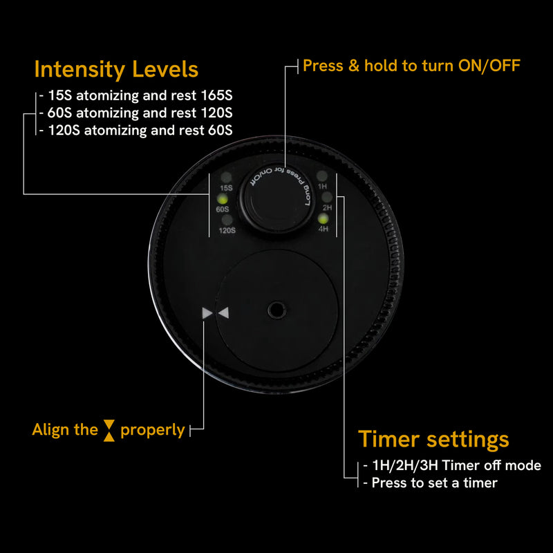 car diffuser air freshener waterless
