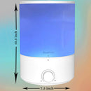 BlueHills 4000 ML Premium XL Essential Oil Diffuser Humidifier Extra Large Capacity - White -E401