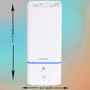 BlueHills 2000ml Essential Oil Diffuser Modern Design - White (H201)