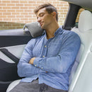 BlueHills Travel Blanket Pillow Compact Lightweight Soft Airplane - Gray