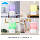 BlueHills 3000 ML Large Essential Oil Diffuser Humidifier for Large Rooms – Dark Wood Grain -K3