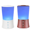 BlueHills 2000 ML Premium Humidifier with Essential Oil Diffuser Extra Large Capacity - Dark Wood Grain -S3