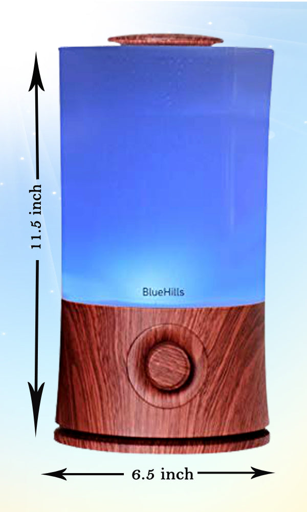 BlueHills 2000 ML Premium Essential Oil Diffuser Humidifier Extra Larg