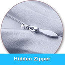 22 Momme Pure Natural Mulberry Silk Pillowcase 1 Pack King Silver Gray