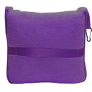 purple airplane blanket