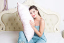22 Momme Pure Mulberry Silk Pillowcase for hair and skin Pink King