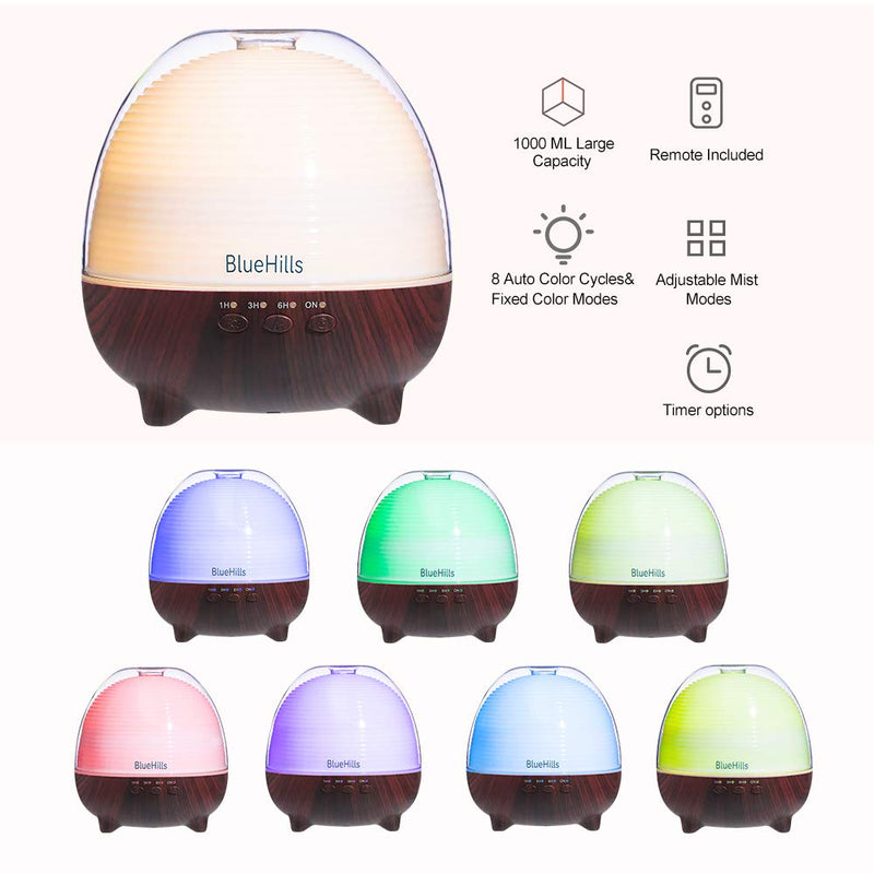 1000 ml diffusers for essential oils large room
