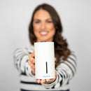 BlueHills Waterless Cordless Car Essential Oil Diffuser -White J01