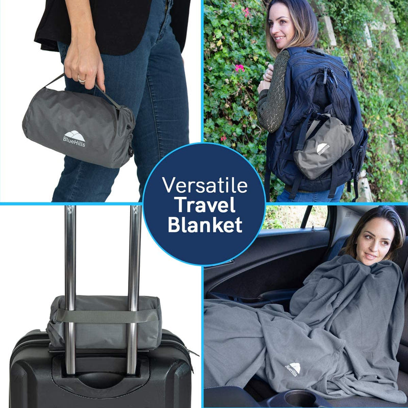 best compact soft travel blanket