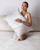 BlueHills 22 Momme Pure Mulberry Natural Soft Both Sides Silk Pillowcase Gift set Standard White