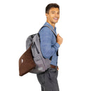 BlueHills Premium Soft Travel Blanket Pillow Airplane - Brown