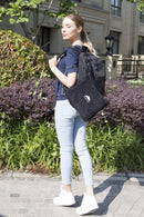 BlueHills Premium Soft Long Travel Blanket Pillow Airplane - Black