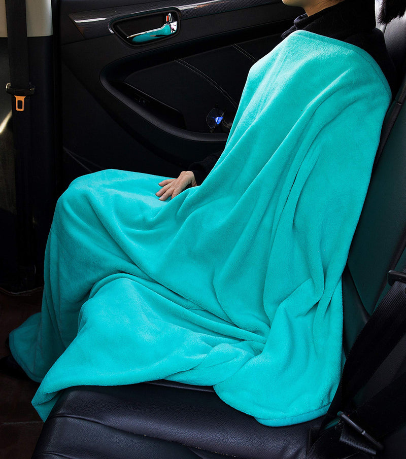 travel blanket airplane compact