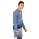 BlueHills Premium Soft Travel Blanket Pillow Airplane Blanket - Grayish Blue