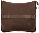 BlueHills Premium Soft Travel Blanket Pillow Airplane - Brown