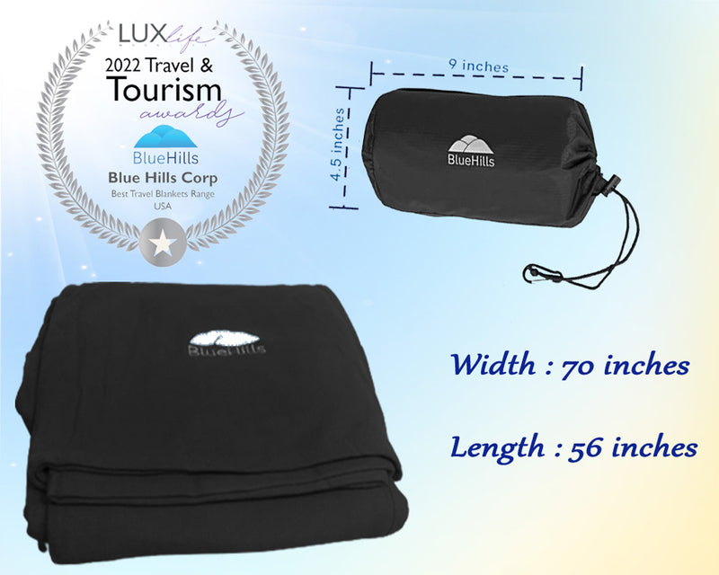 ultra compact travel blanket